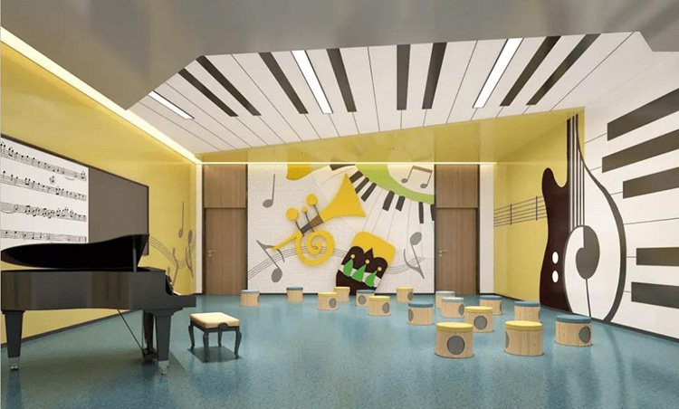 河南音乐教室建设-音乐教室设计打造美学空间