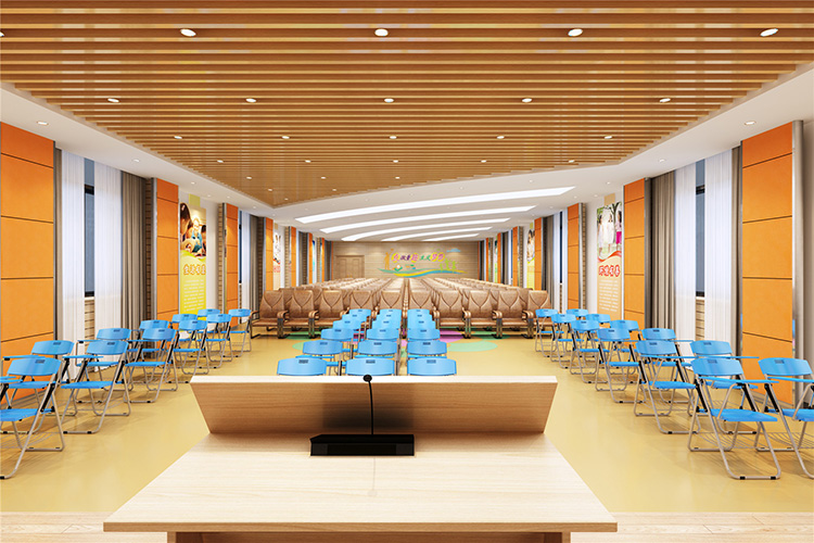 郑州学校大型报告厅设计吊顶注意事项