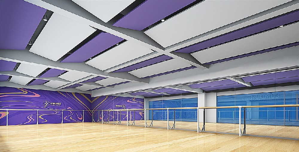 郑州学校舞蹈教室设计打造优秀墙面