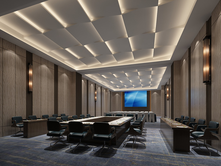 郑州学校会议室设计-小型会议室改造