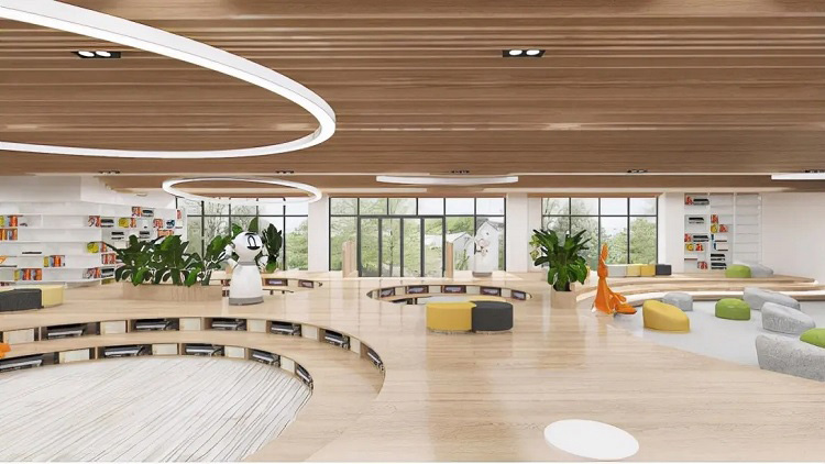 郑州学校空间设计-让学生和空间关联